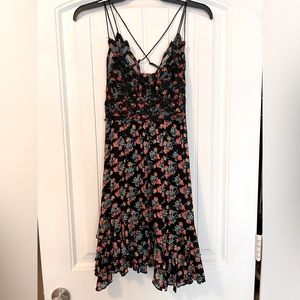 Free People Adella Floral Dress - Small